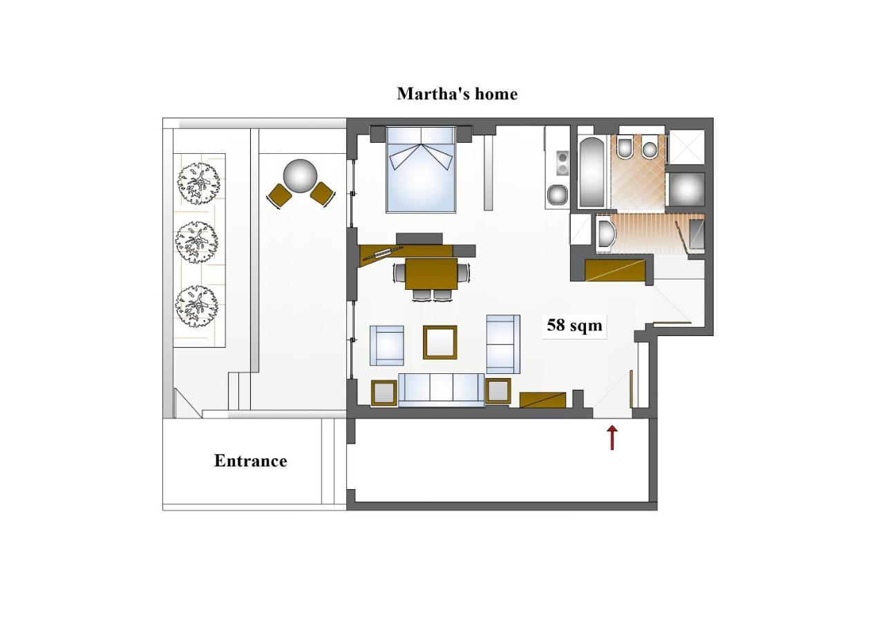 Martha'S Home Rhodes City Luaran gambar